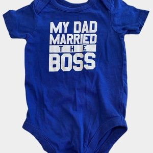 Children’s Place “My Dad Married The Boss” Onesie